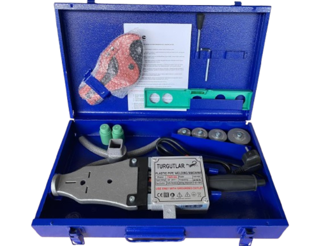 TURGUTLAR PPRC Boru Kaynak Makinası 1500 Watt (MAVİ) (6/Koli) 